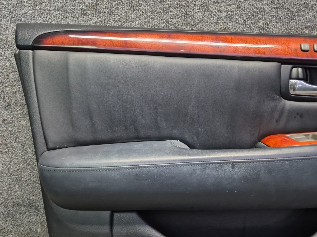 04-06 Lexus UCF30L LS430 Front Left Door Interior Trim Cover Panel OEM