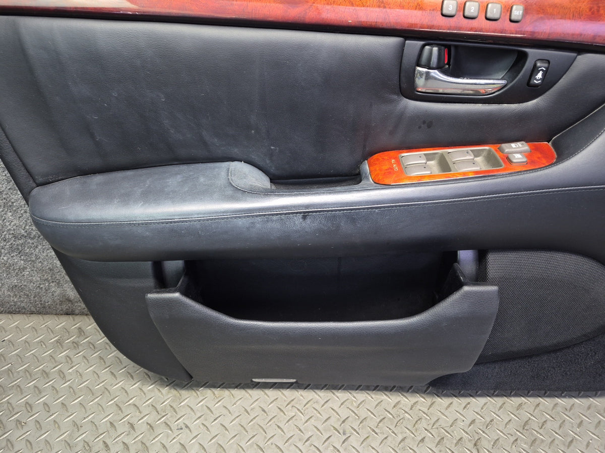 04-06 Lexus UCF30L LS430 Front Left Door Interior Trim Cover Panel OEM