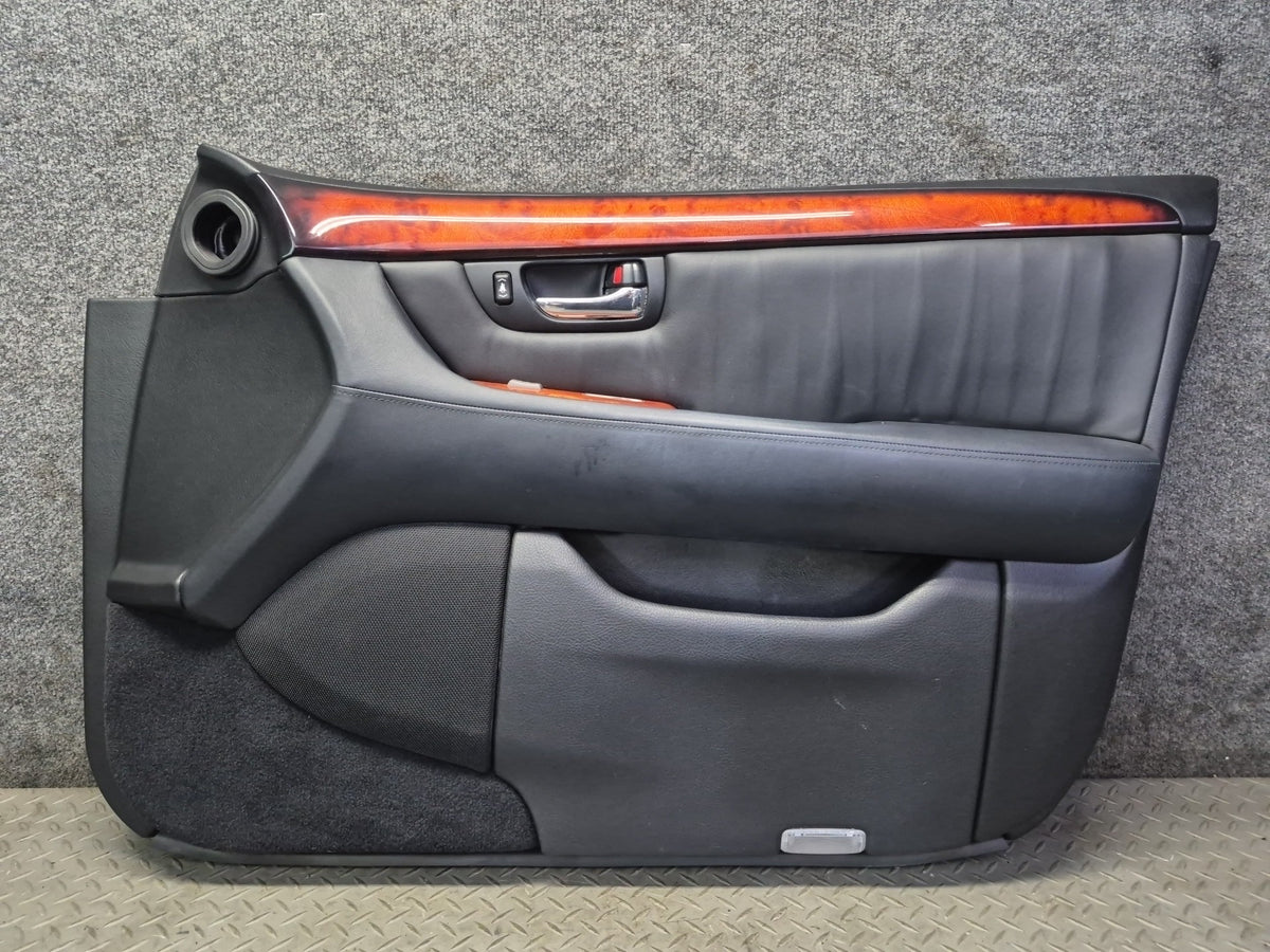 04-06 Lexus UCF30L LS430 Front Right Door Interior Trim Cover Panel OEM