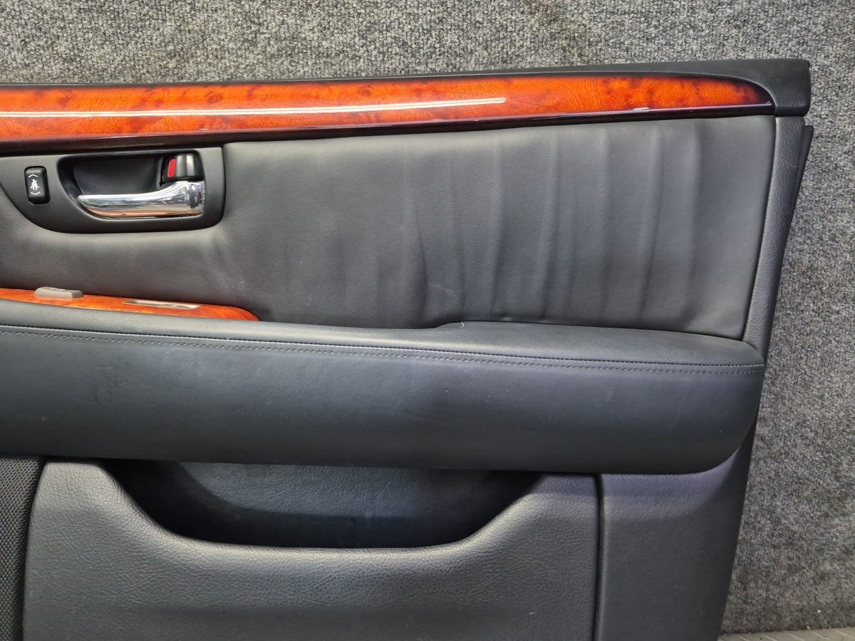 04-06 Lexus UCF30L LS430 Front Right Door Interior Trim Cover Panel OEM