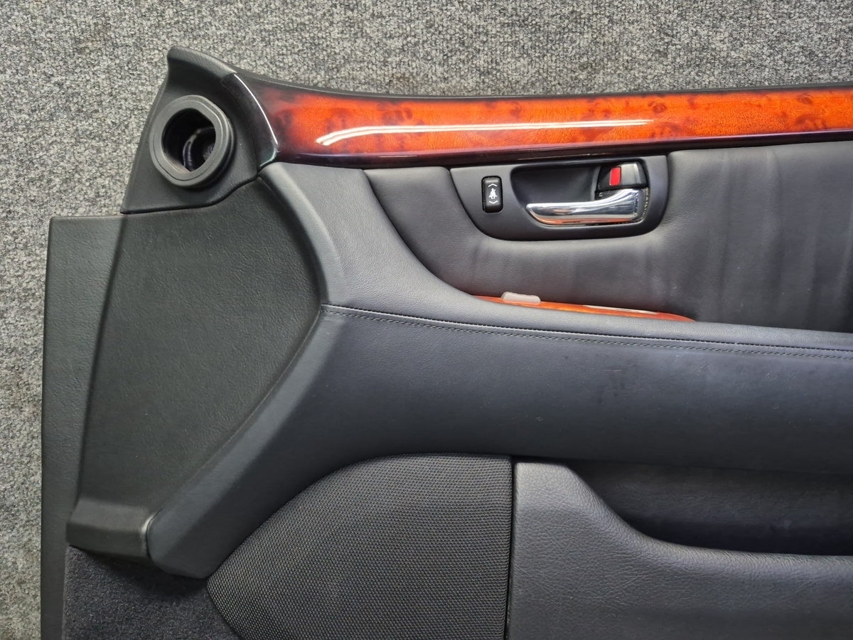 04-06 Lexus UCF30L LS430 Front Right Door Interior Trim Cover Panel OEM