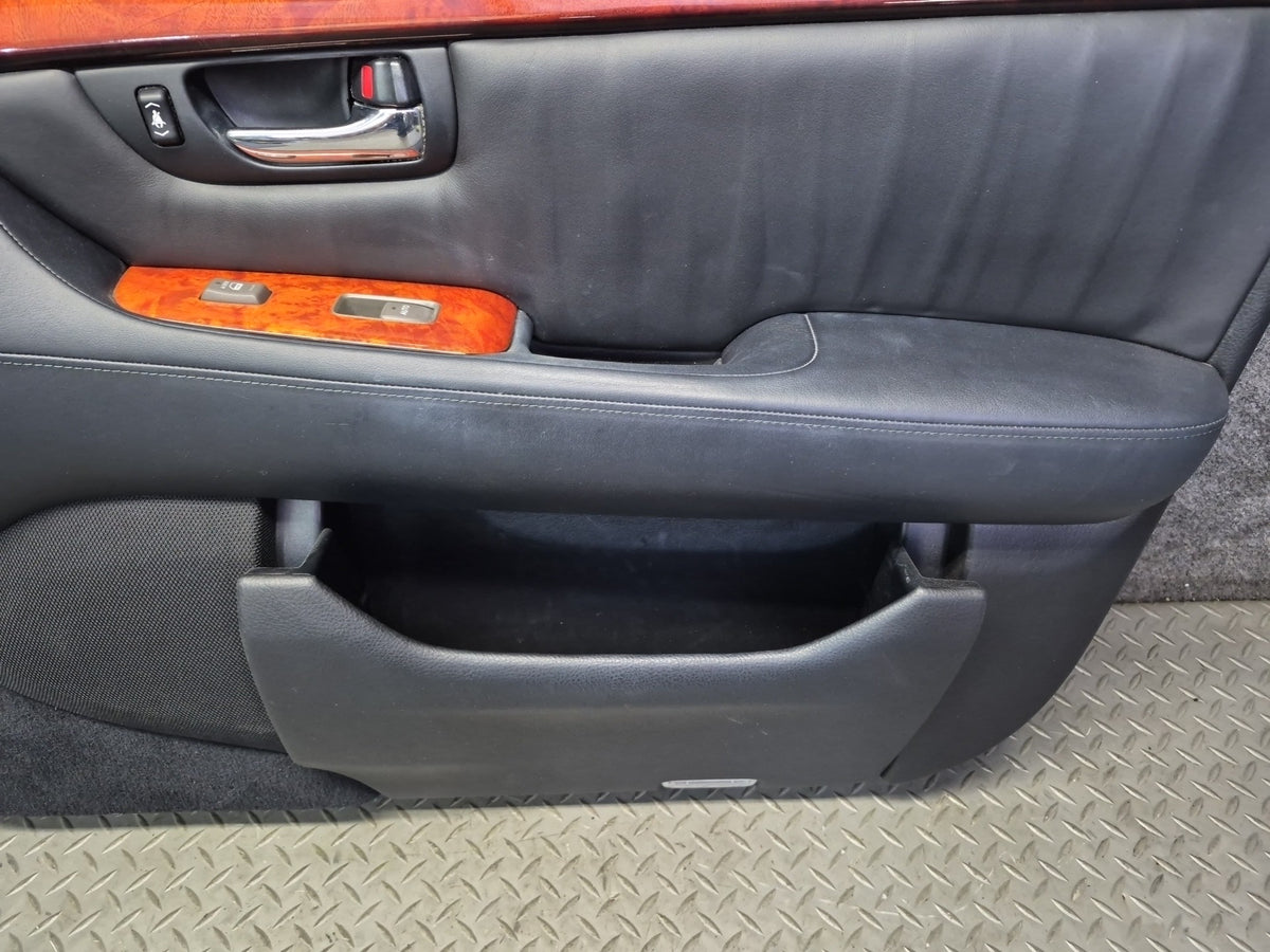 04-06 Lexus UCF30L LS430 Front Right Door Interior Trim Cover Panel OEM