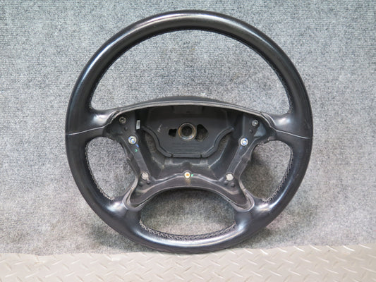 03-08 Mercedes R230 SL500 SL550 Leather Steering Black OEM