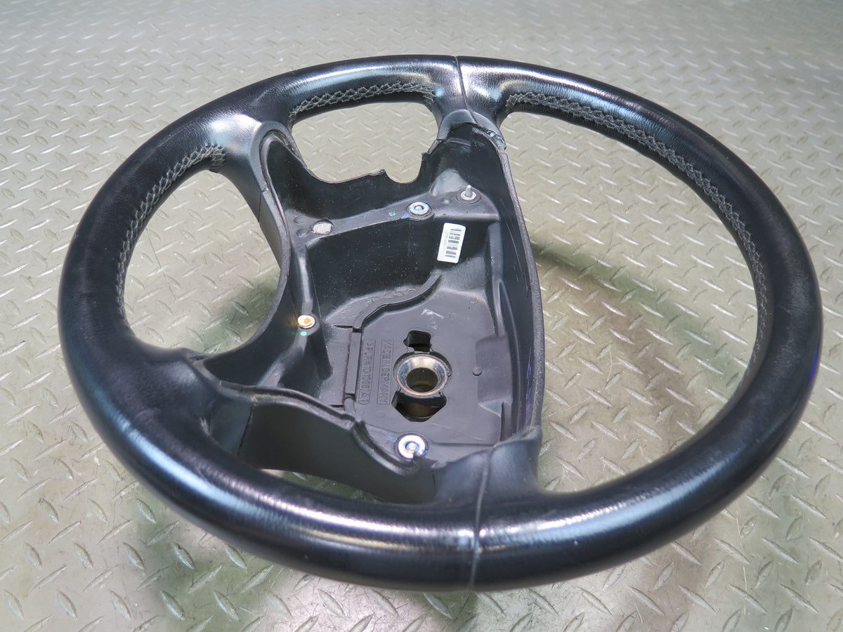 03-08 Mercedes R230 SL500 SL550 Leather Steering Black OEM