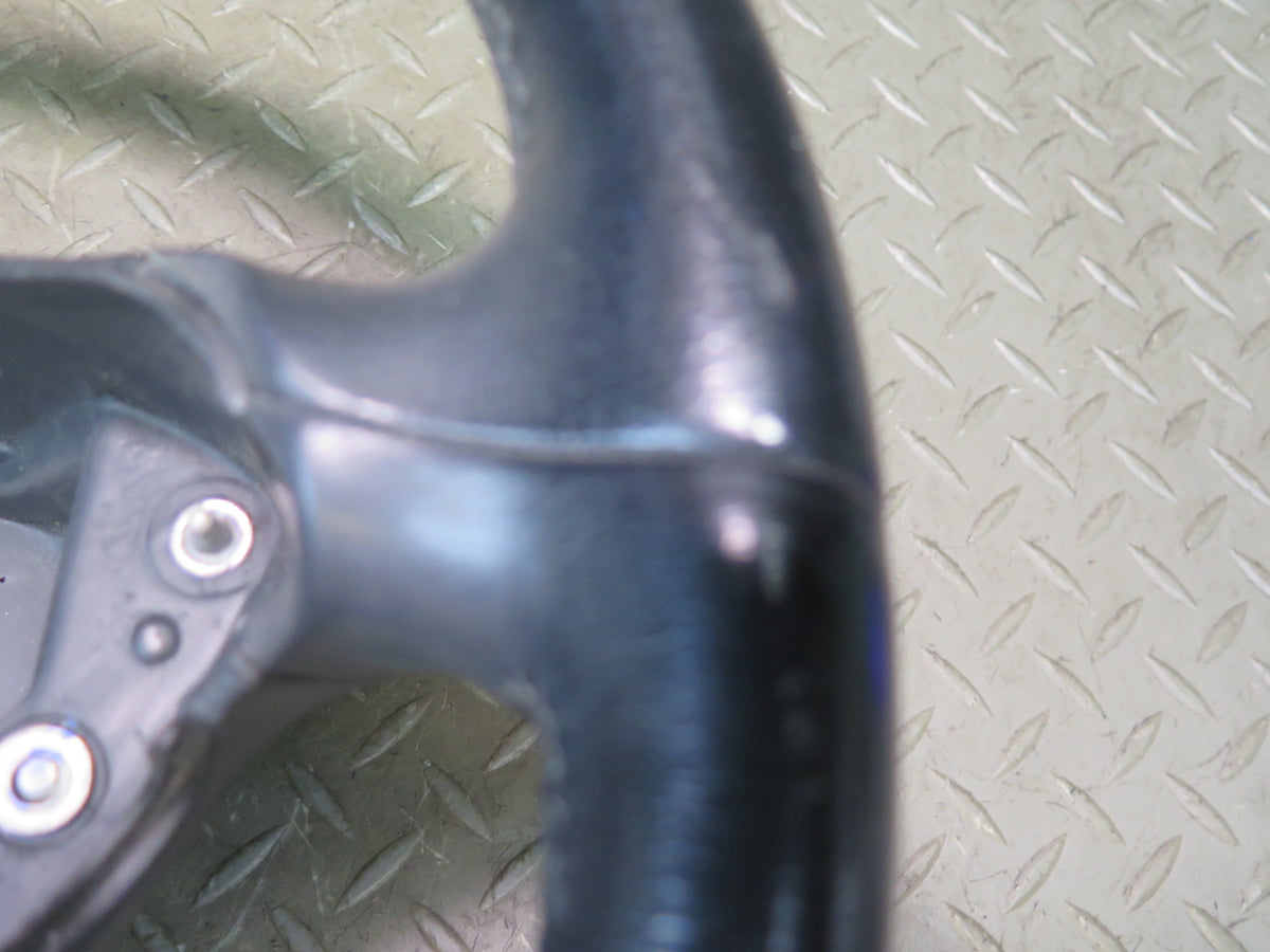03-08 Mercedes R230 SL500 SL550 Leather Steering Black OEM