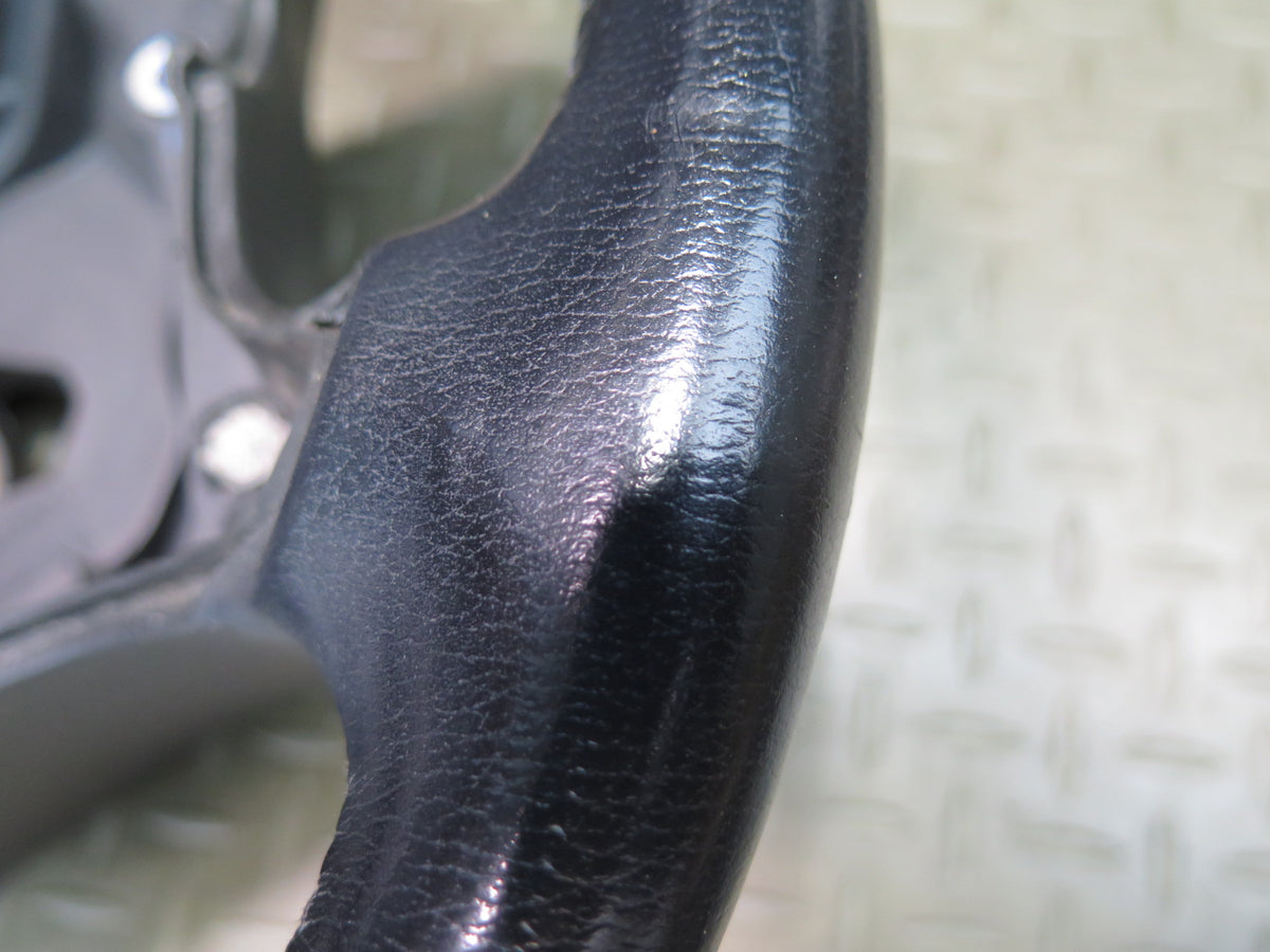 03-08 Mercedes R230 SL500 SL550 Leather Steering Black OEM