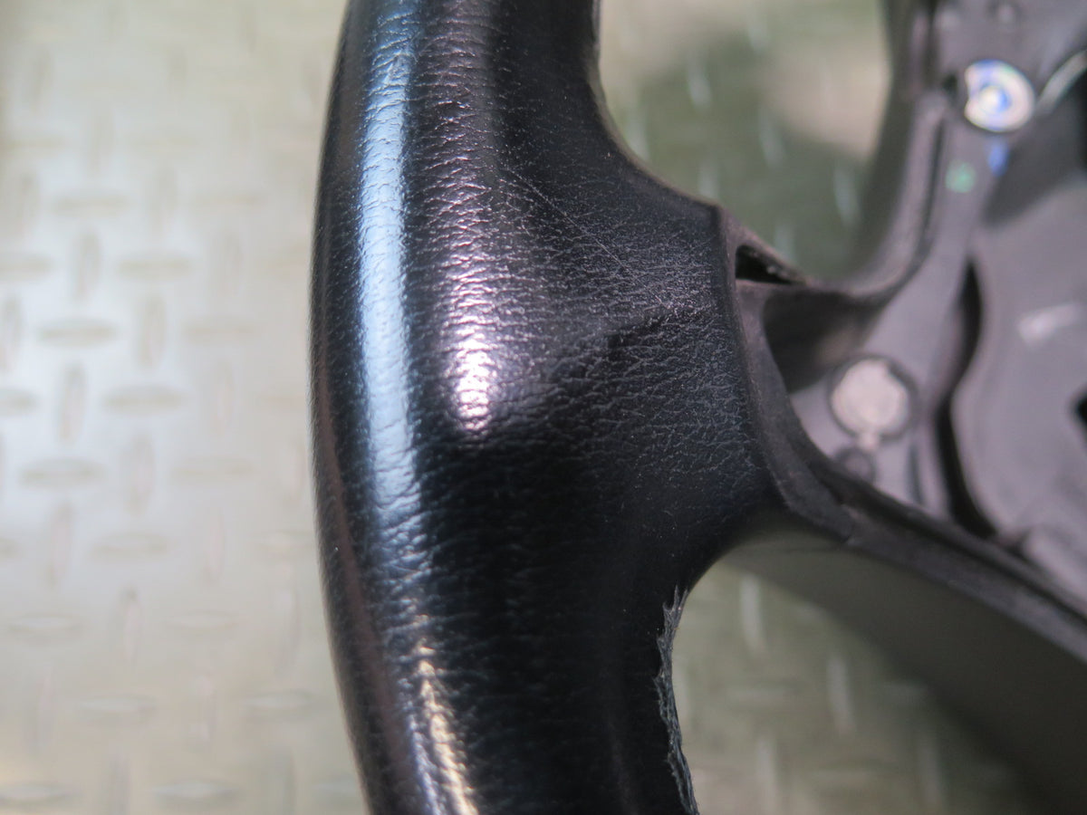 03-08 Mercedes R230 SL500 SL550 Leather Steering Black OEM