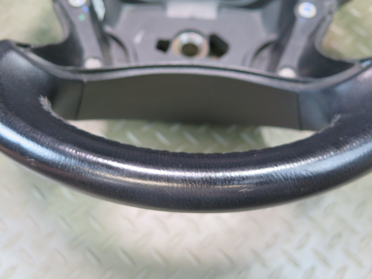 03-08 Mercedes R230 SL500 SL550 Leather Steering Black OEM