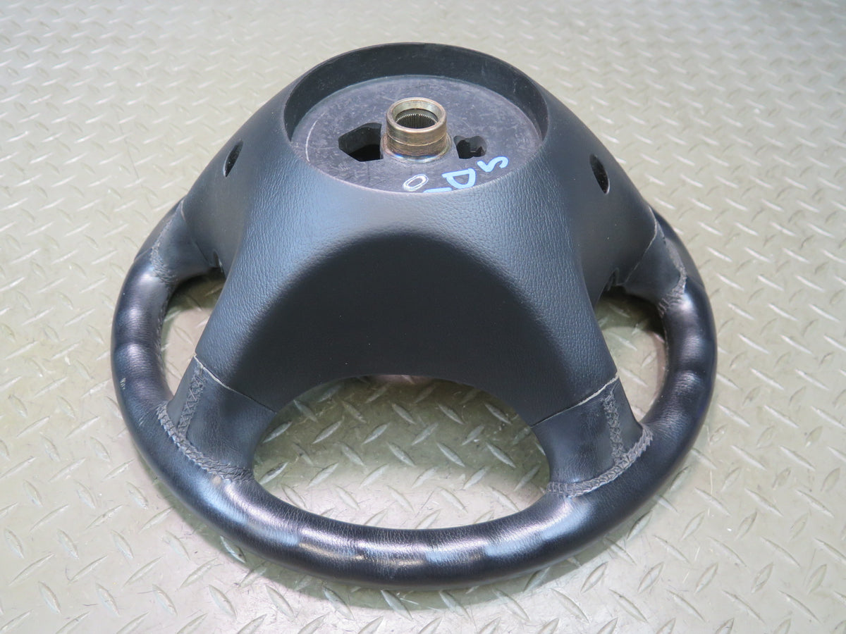03-08 Mercedes R230 SL500 SL550 Leather Steering Black OEM