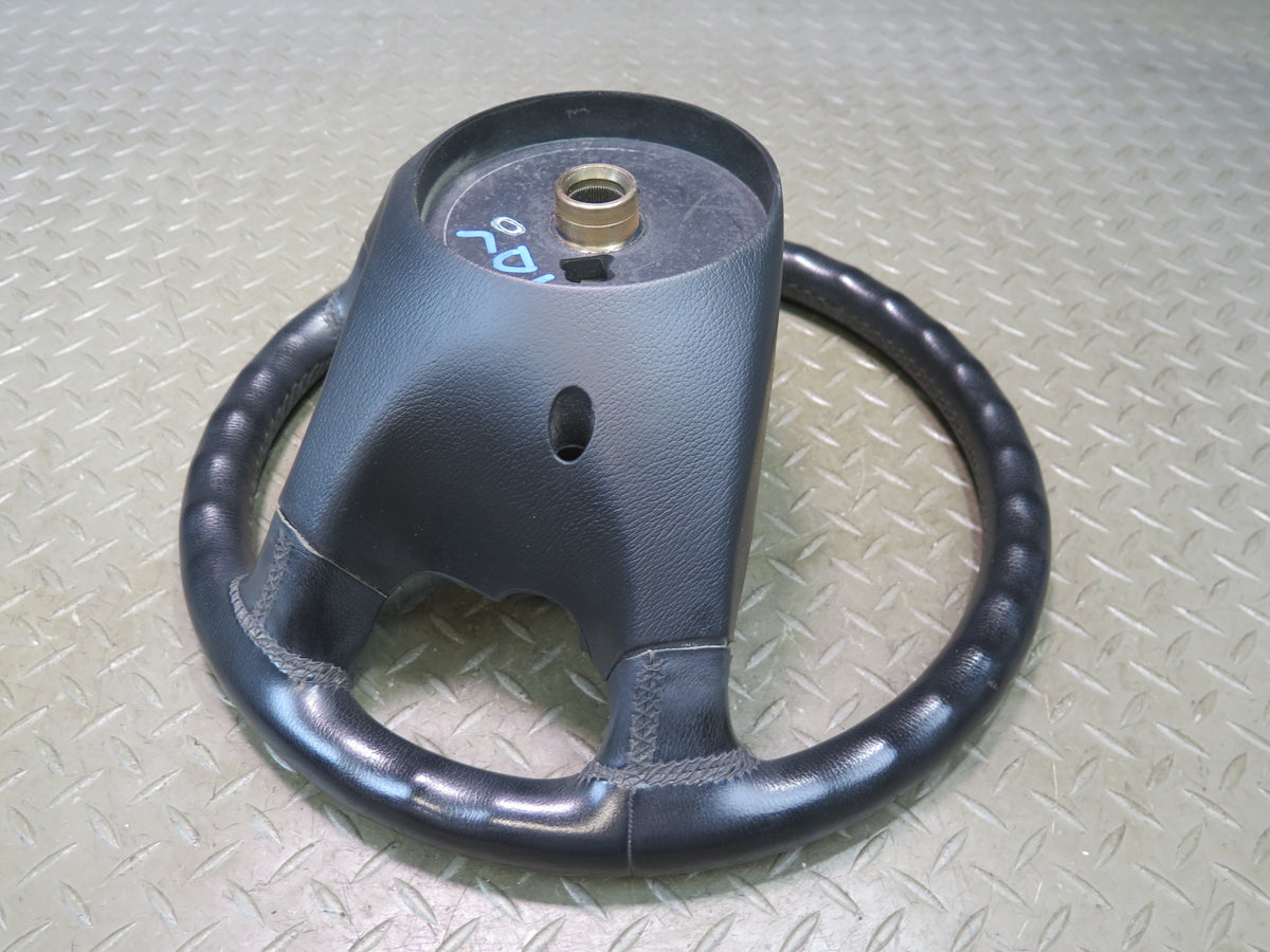 03-08 Mercedes R230 SL500 SL550 Leather Steering Black OEM