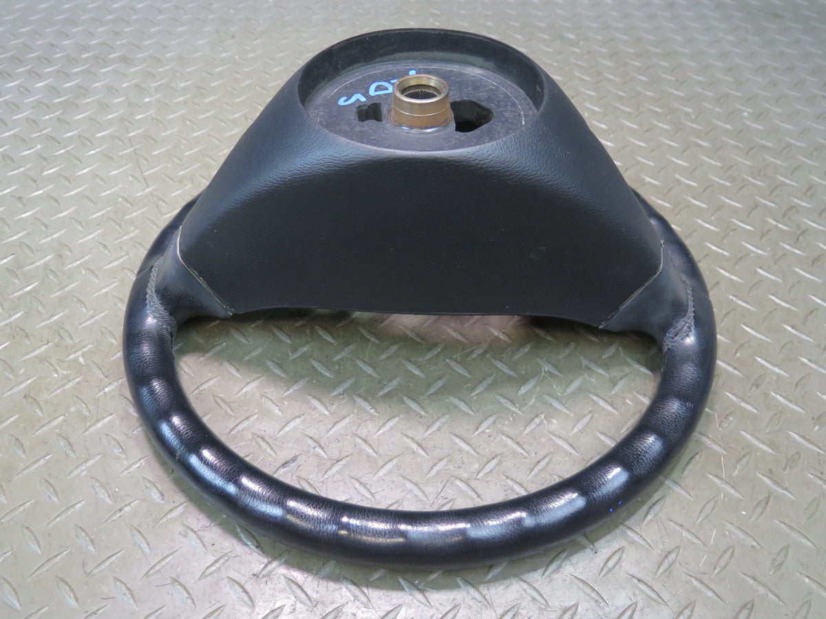 03-08 Mercedes R230 SL500 SL550 Leather Steering Black OEM