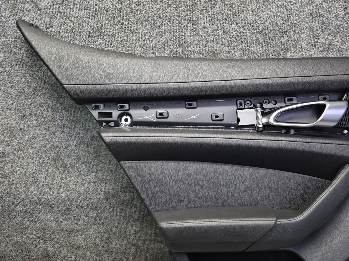 2010-2016 Porsche Panamera 970 Rear Left & Right Door Interior Trim Panel Set