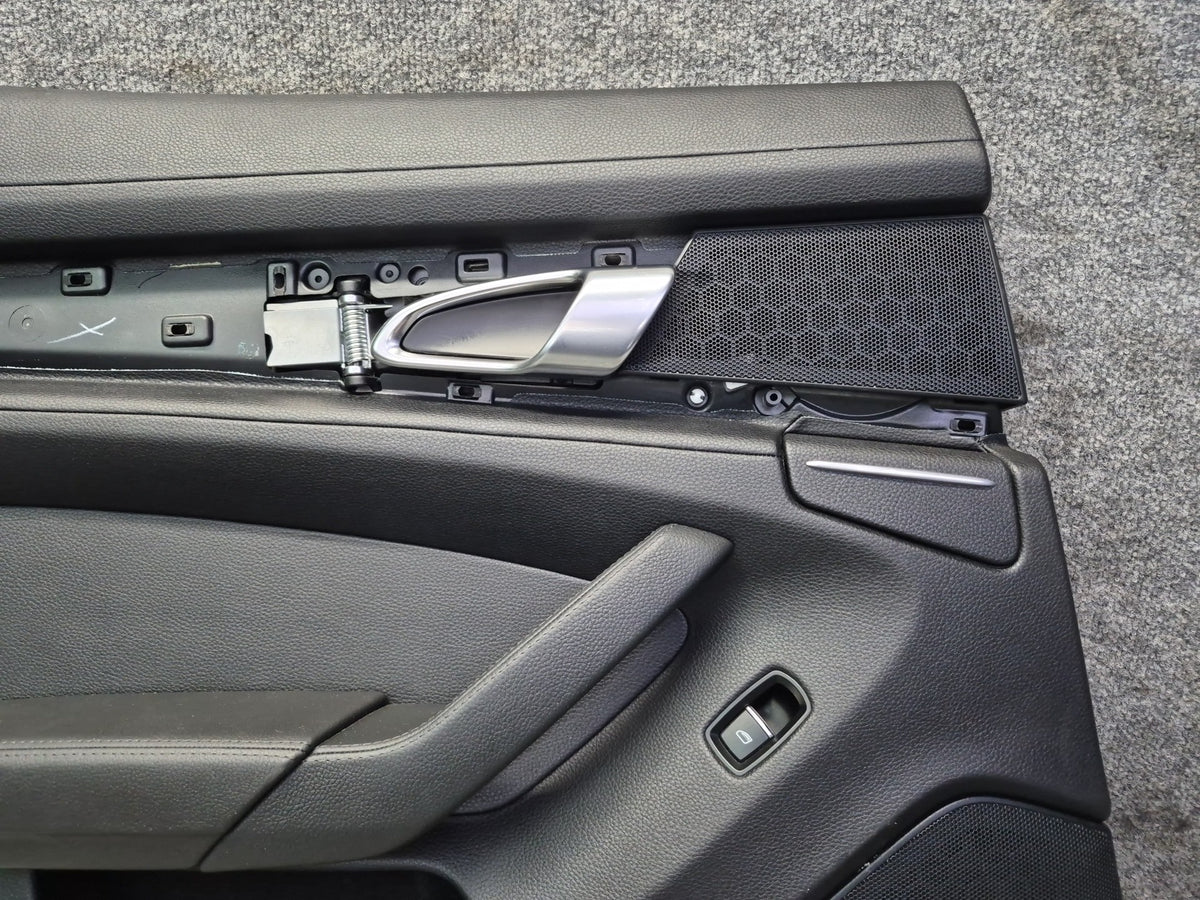 2010-2016 Porsche Panamera 970 Rear Left & Right Door Interior Trim Panel Set