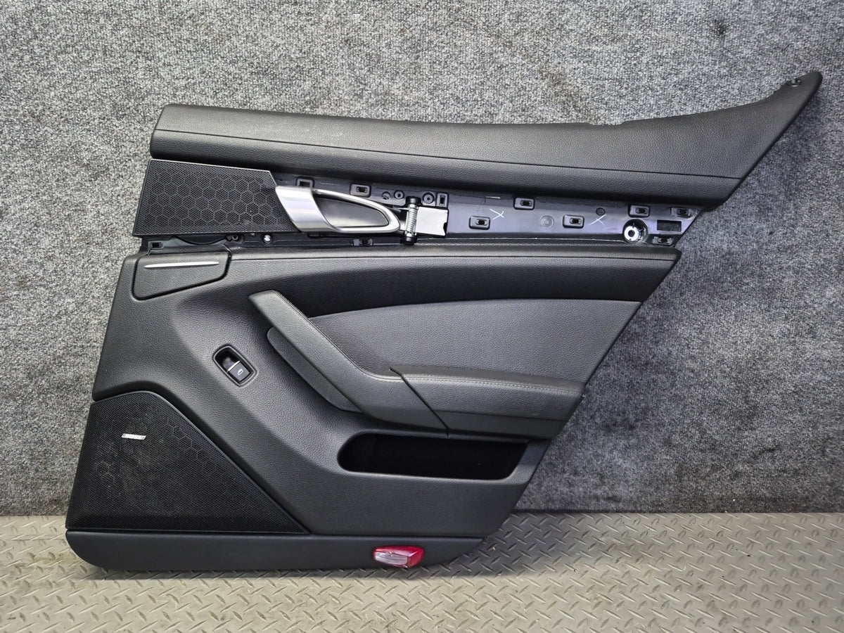2010-2016 Porsche Panamera 970 Rear Left & Right Door Interior Trim Panel Set