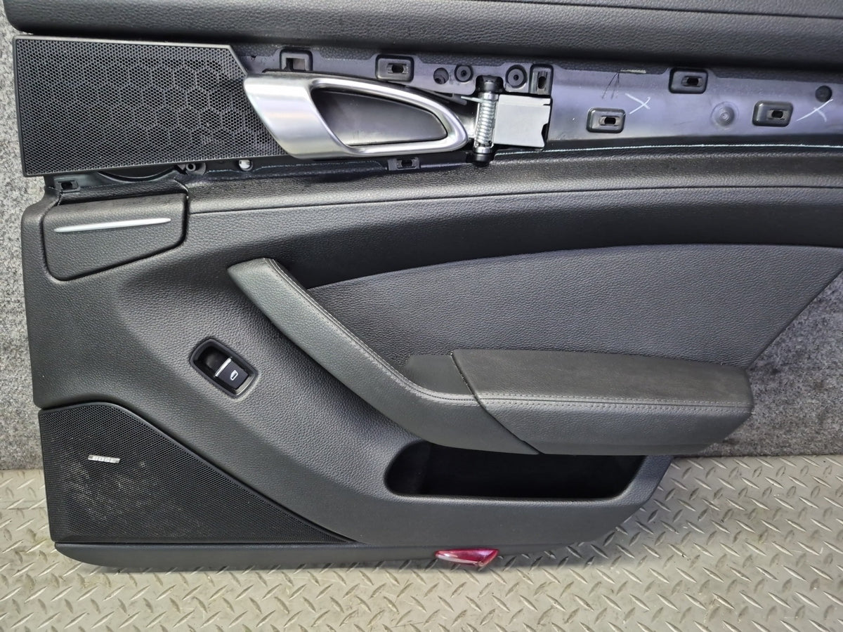 2010-2016 Porsche Panamera 970 Rear Left & Right Door Interior Trim Panel Set
