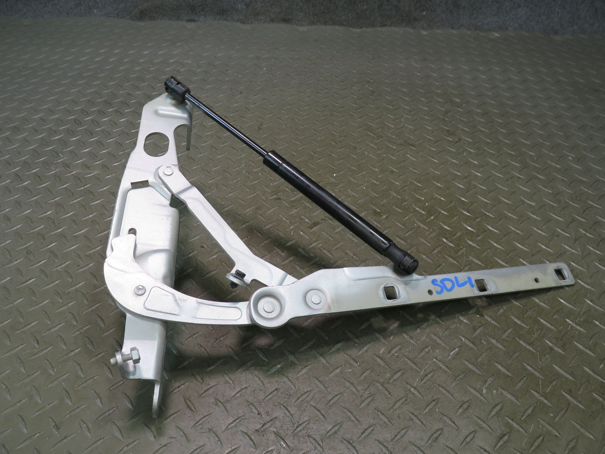 03-12 Mercedes R230 SL550 Set of 2 Front Left & Right Hood Hinge Silver OEM