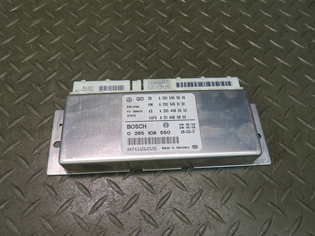 07-08 Mercedes R230 SL550 ABS Anti Lock Brake Control Module ESP Unit OEM