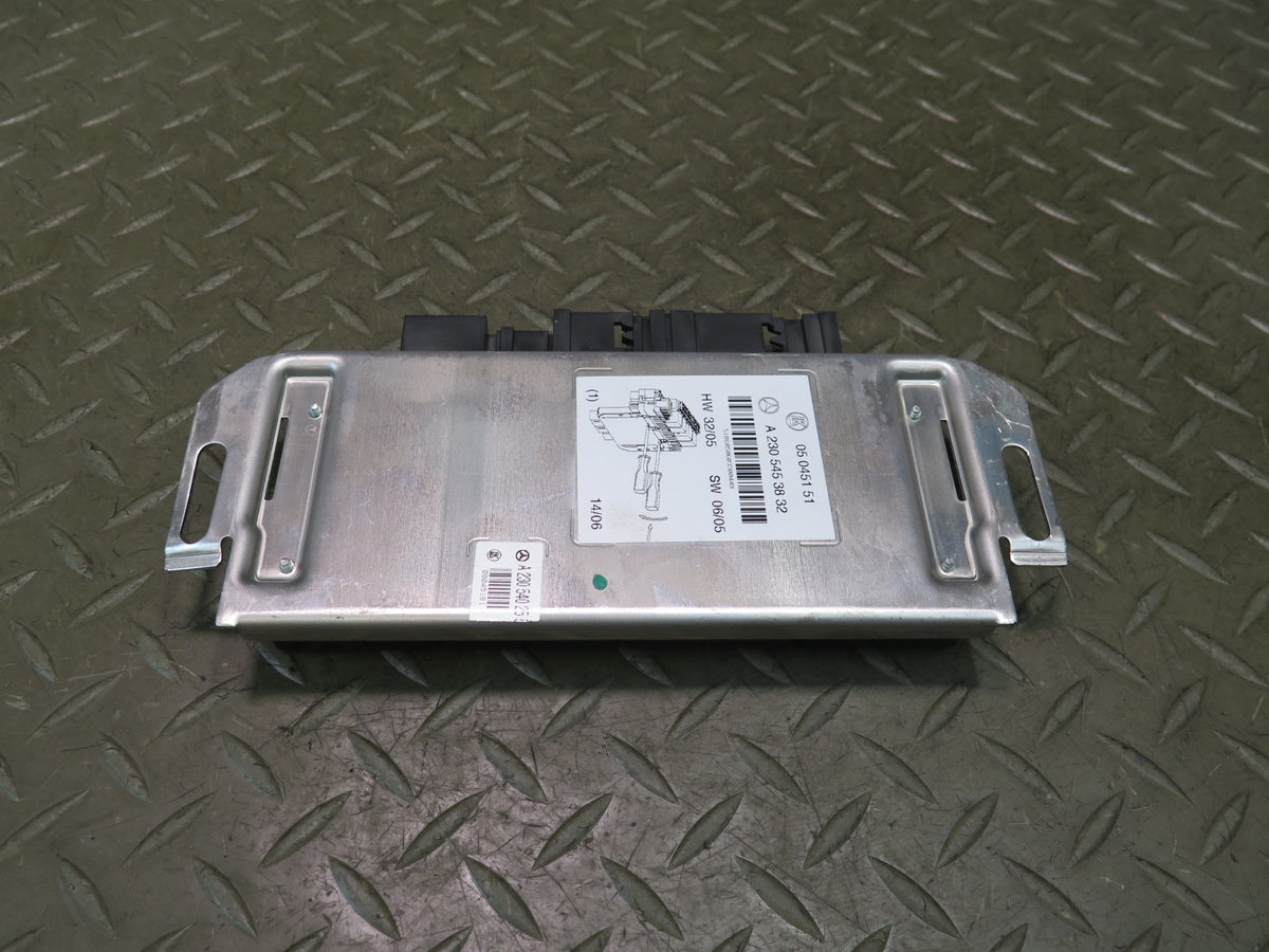 03-12 Mercedes R230 SL550 Front Left SAM Box Module 2305453832 OEM