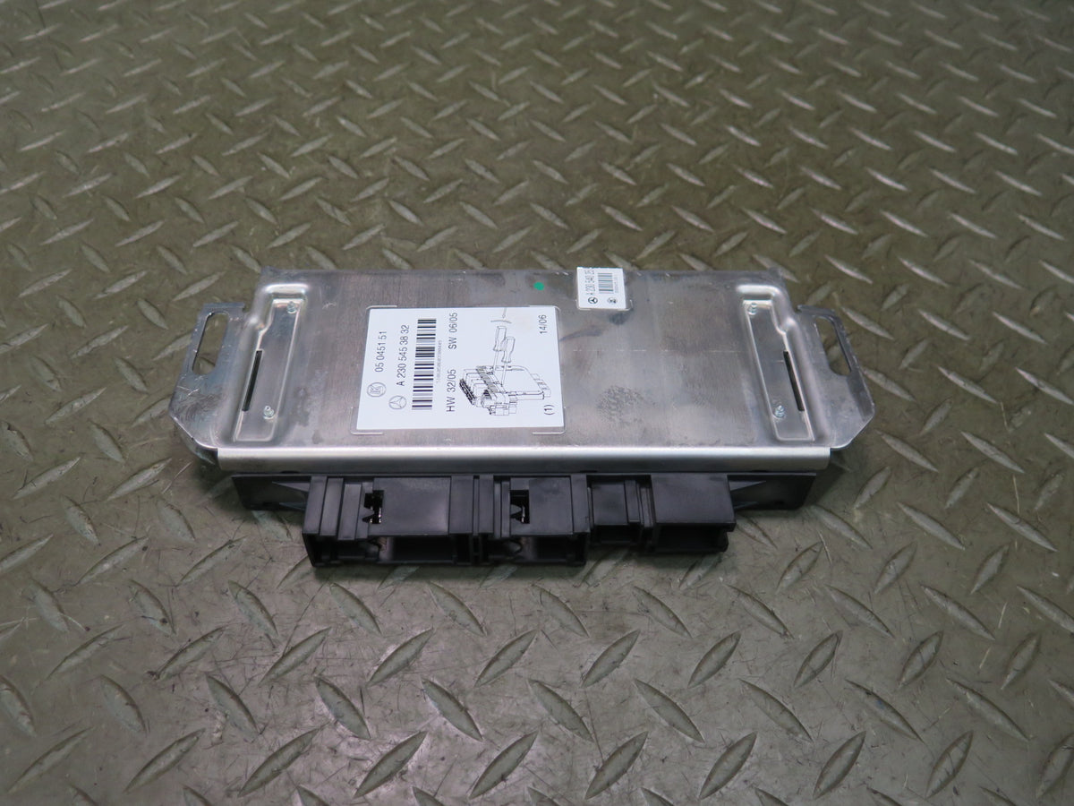 03-12 Mercedes R230 SL550 Front Left SAM Box Module 2305453832 OEM