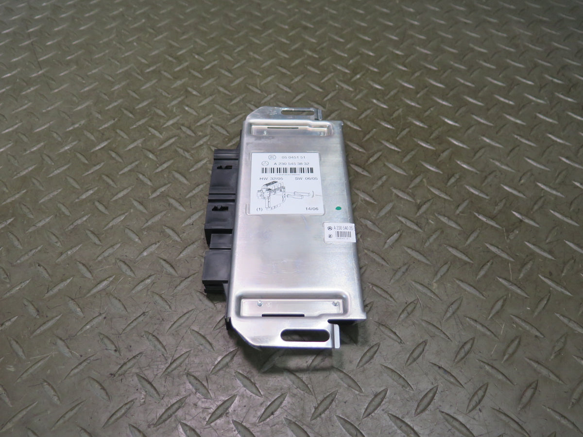 03-12 Mercedes R230 SL550 Front Left SAM Box Module 2305453832 OEM