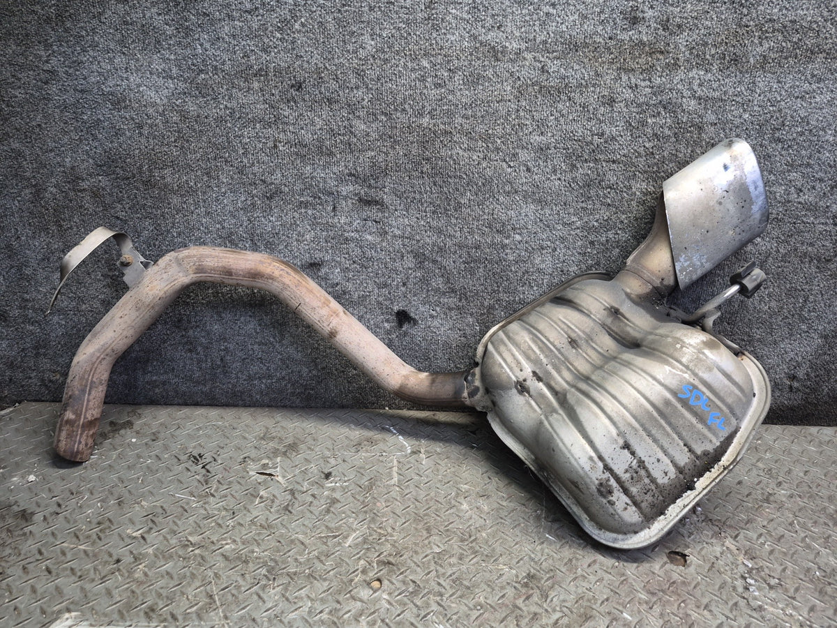 03-08 Mercedes R230 SL550 Set of 2 Rear Left & Right Exhaust Muffler w Tips OEM