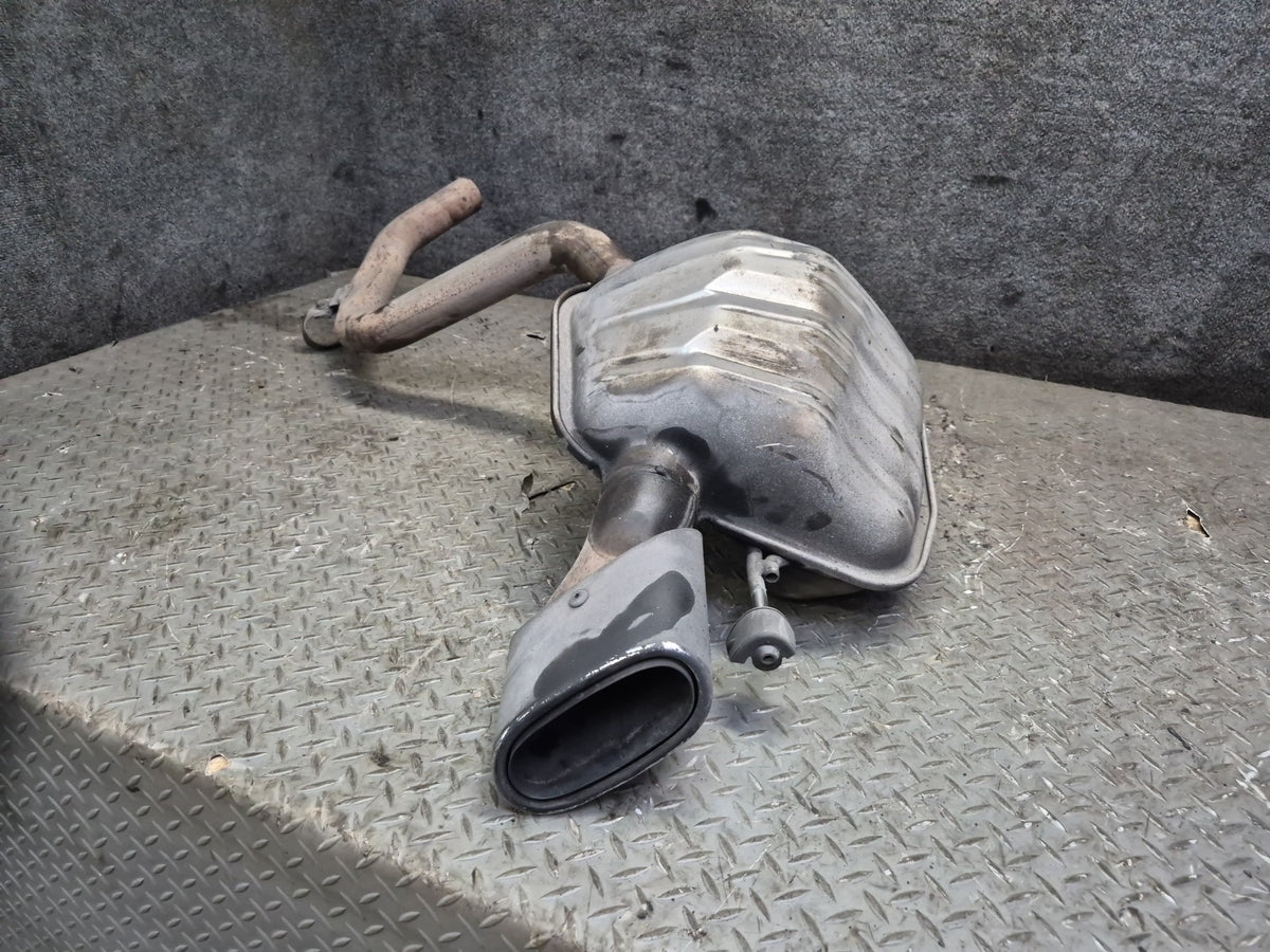 03-08 Mercedes R230 SL550 Set of 2 Rear Left & Right Exhaust Muffler w Tips OEM