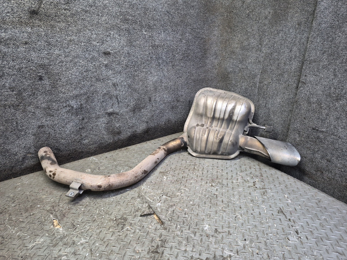 03-08 Mercedes R230 SL550 Set of 2 Rear Left & Right Exhaust Muffler w Tips OEM