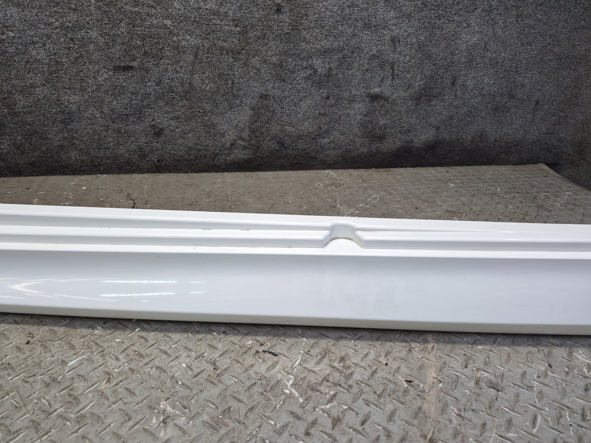 2012-2016 BMW F10 M5 Left & Right Side Skirt Rocker Panel Molding Set White
