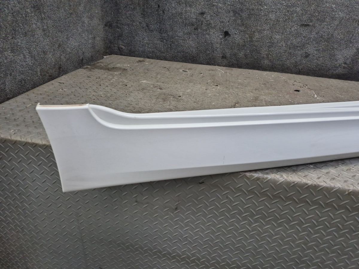 2012-2016 BMW F10 M5 Left & Right Side Skirt Rocker Panel Molding Set White