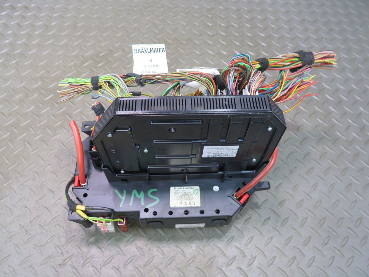 07-09 Mercedes W221 S-class Front Fuse Relay Box Module 2215405450 OEM