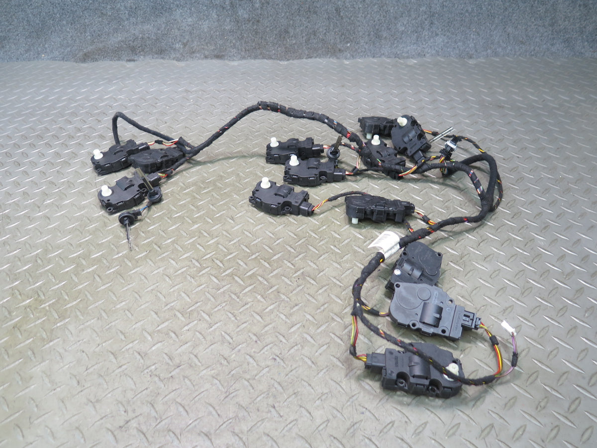 07-13 Mercedes W221 S-class Set of 13 A/C Heater Flap Door Actuator Motor OEM