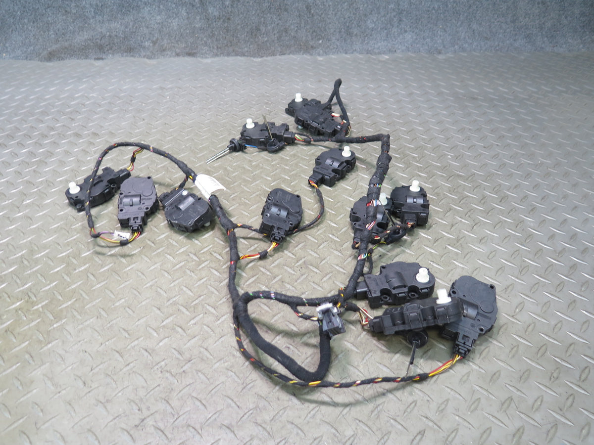 07-13 Mercedes W221 S-class Set of 13 A/C Heater Flap Door Actuator Motor OEM