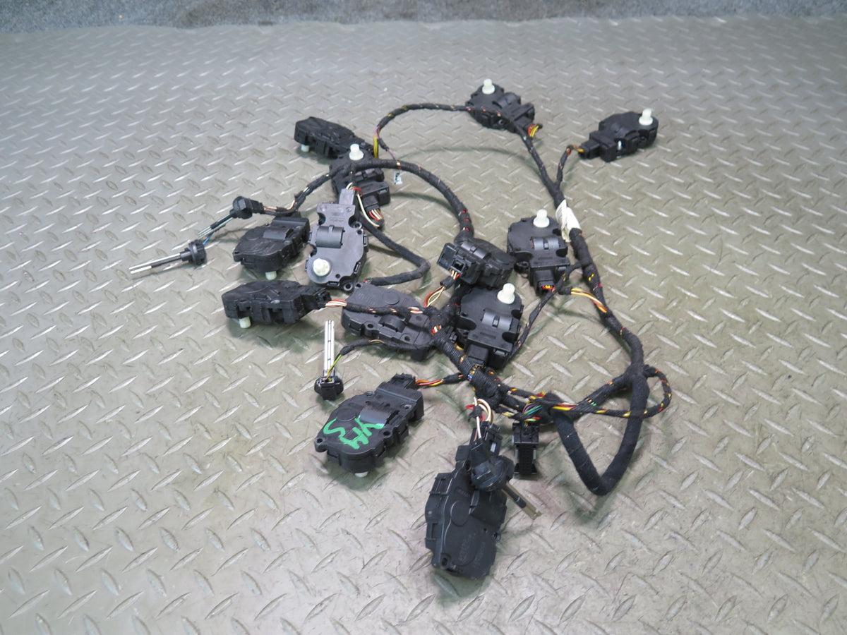 07-13 Mercedes W221 S-class Set of 13 A/C Heater Flap Door Actuator Motor OEM