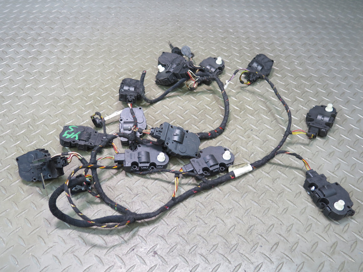 07-13 Mercedes W221 S-class Set of 13 A/C Heater Flap Door Actuator Motor OEM