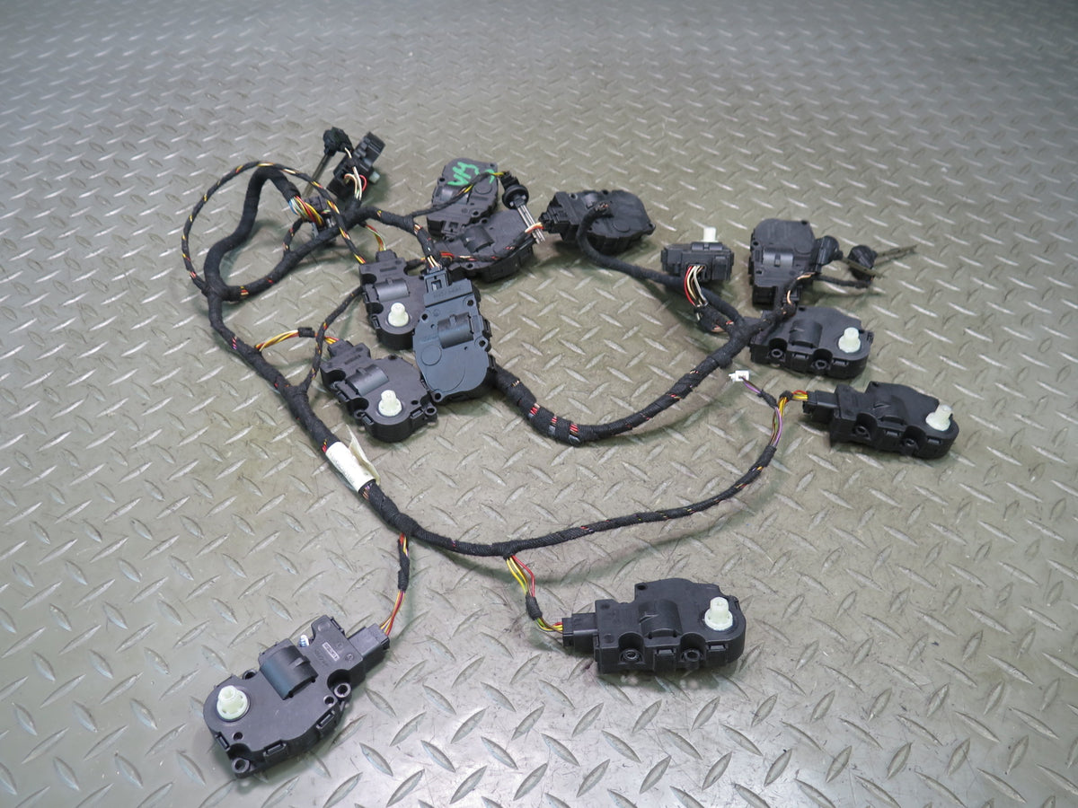 07-13 Mercedes W221 S-class Set of 13 A/C Heater Flap Door Actuator Motor OEM