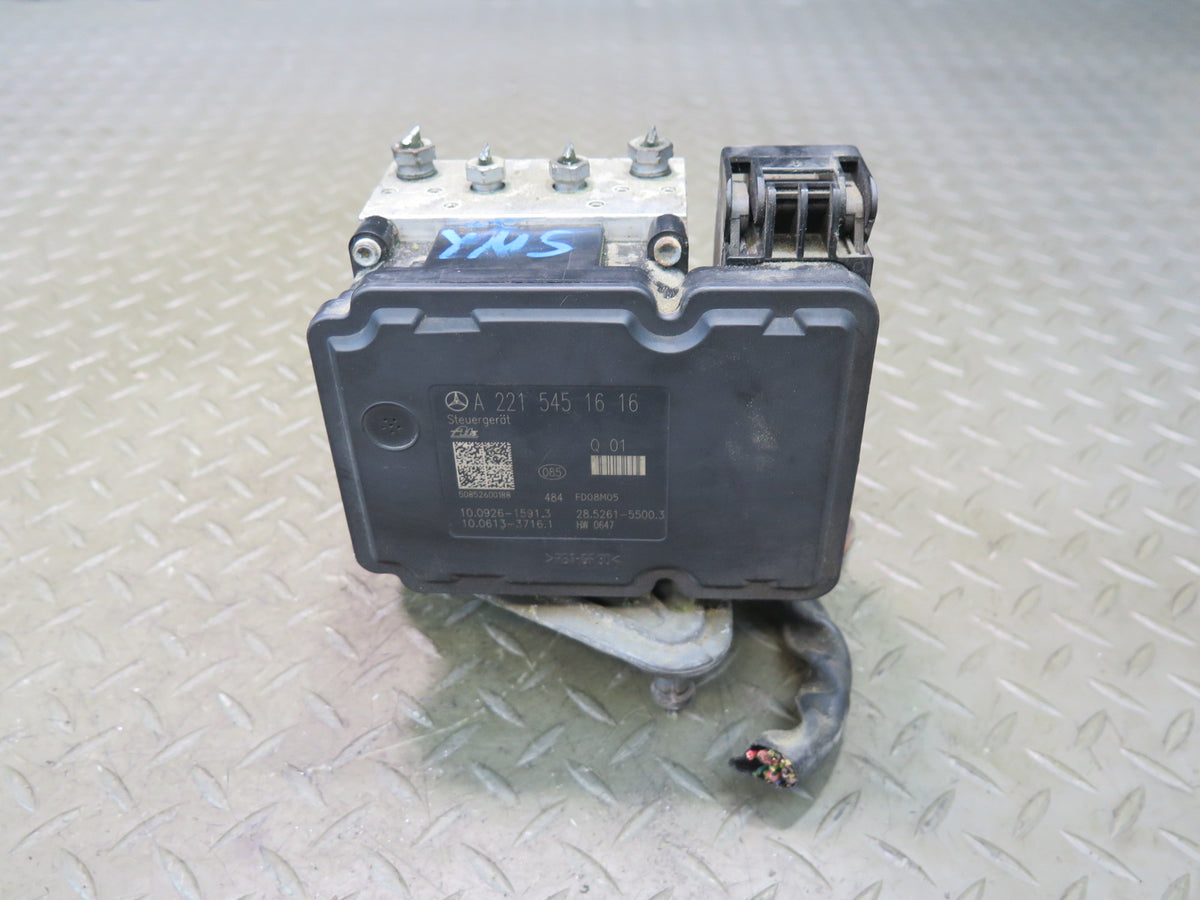 08-09 Mercedes W221 S63 AMG RWD Anti Lock Brake ABS Pump Module 2215451616 OEM