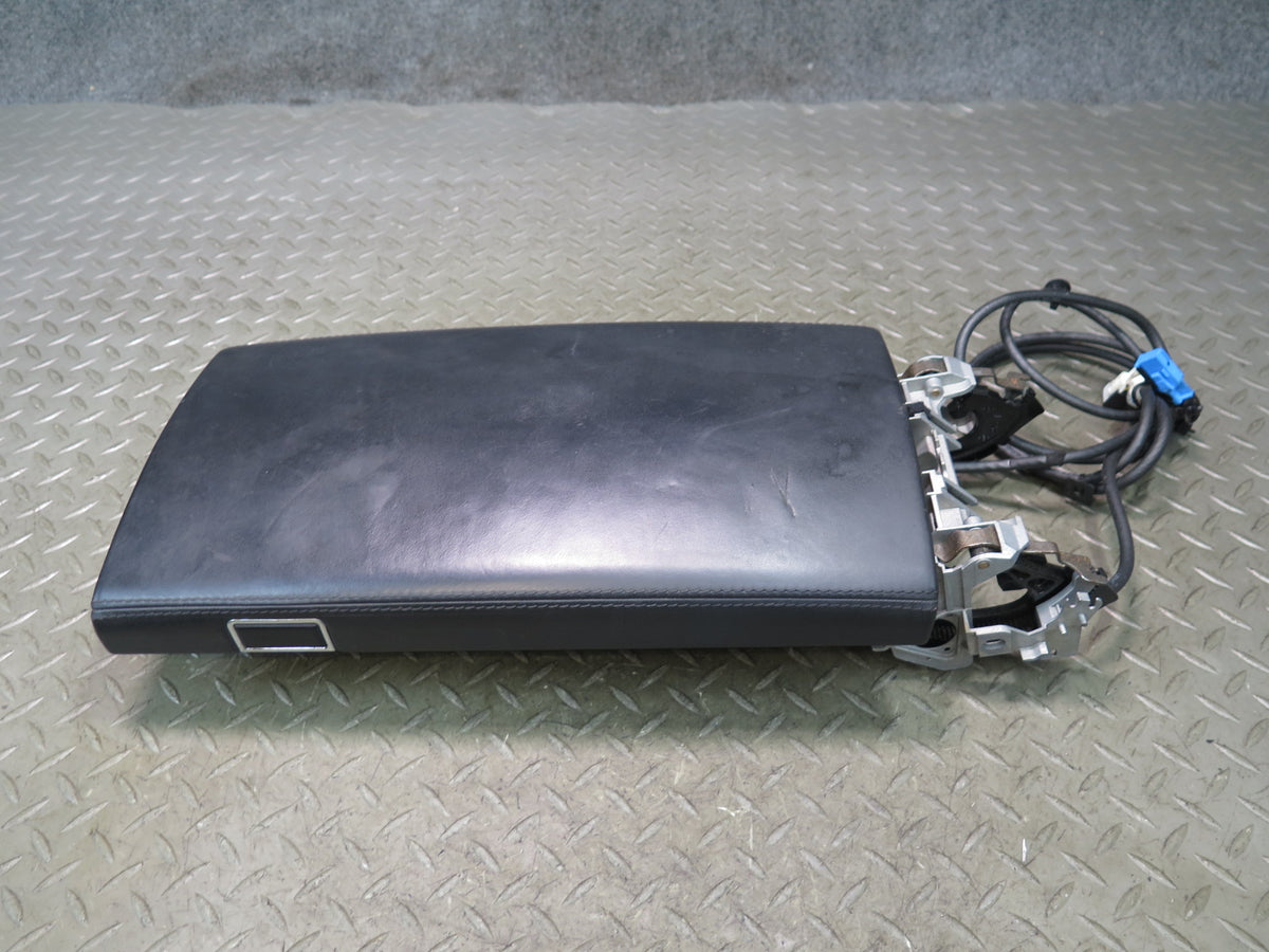 07-09 Mercedes W221 S-class Front Center Console Armrest Lid Storage Black OEM