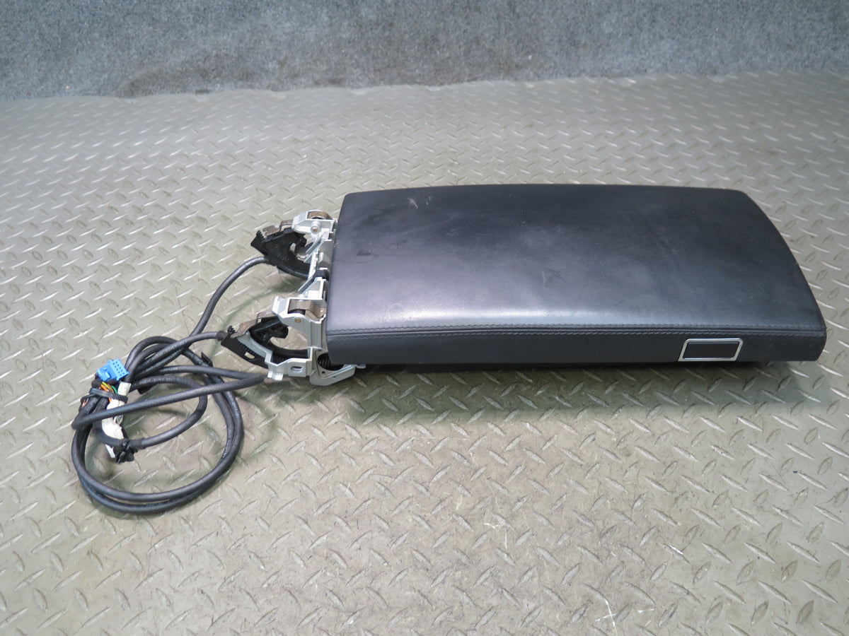 07-09 Mercedes W221 S-class Front Center Console Armrest Lid Storage Black OEM