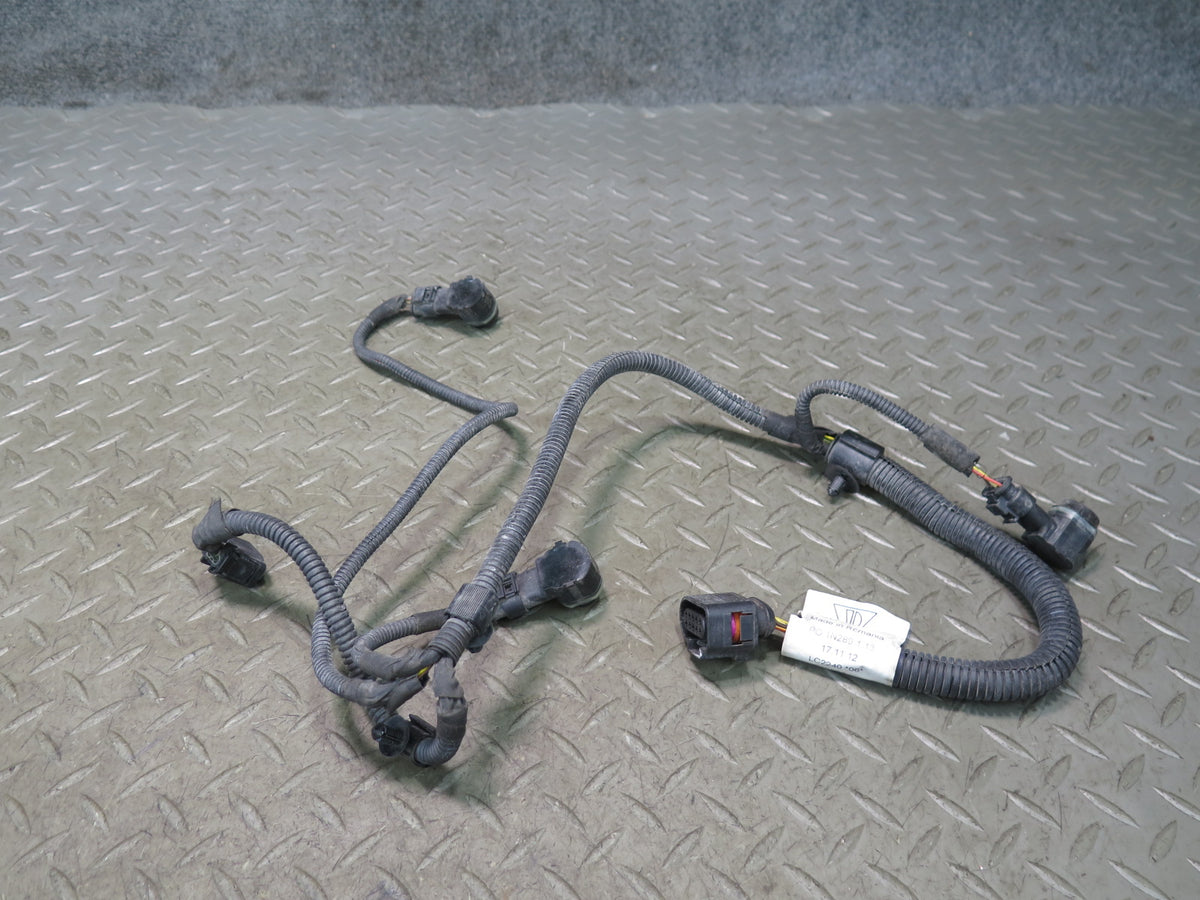 2010-2013 Porsche Panamera 970 Front Bumper PDC Parking Assist Wire Harness Set