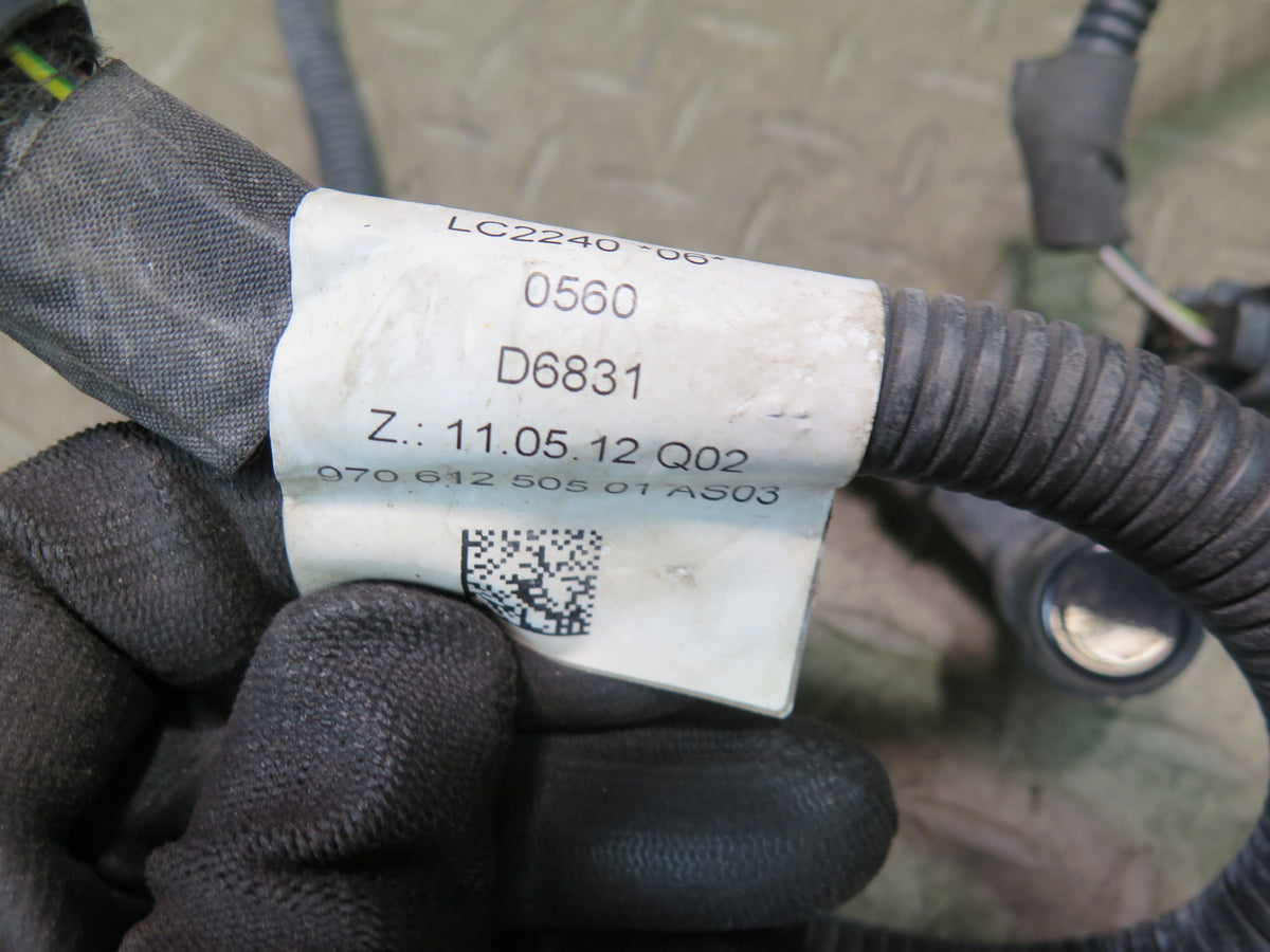 2010-2013 Porsche Panamera 970 Front Bumper PDC Parking Assist Wire Harness Set