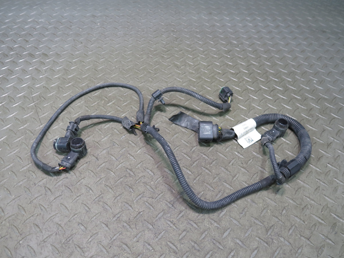 2010-2013 Porsche Panamera 970 Front Bumper PDC Parking Assist Wire Harness Set