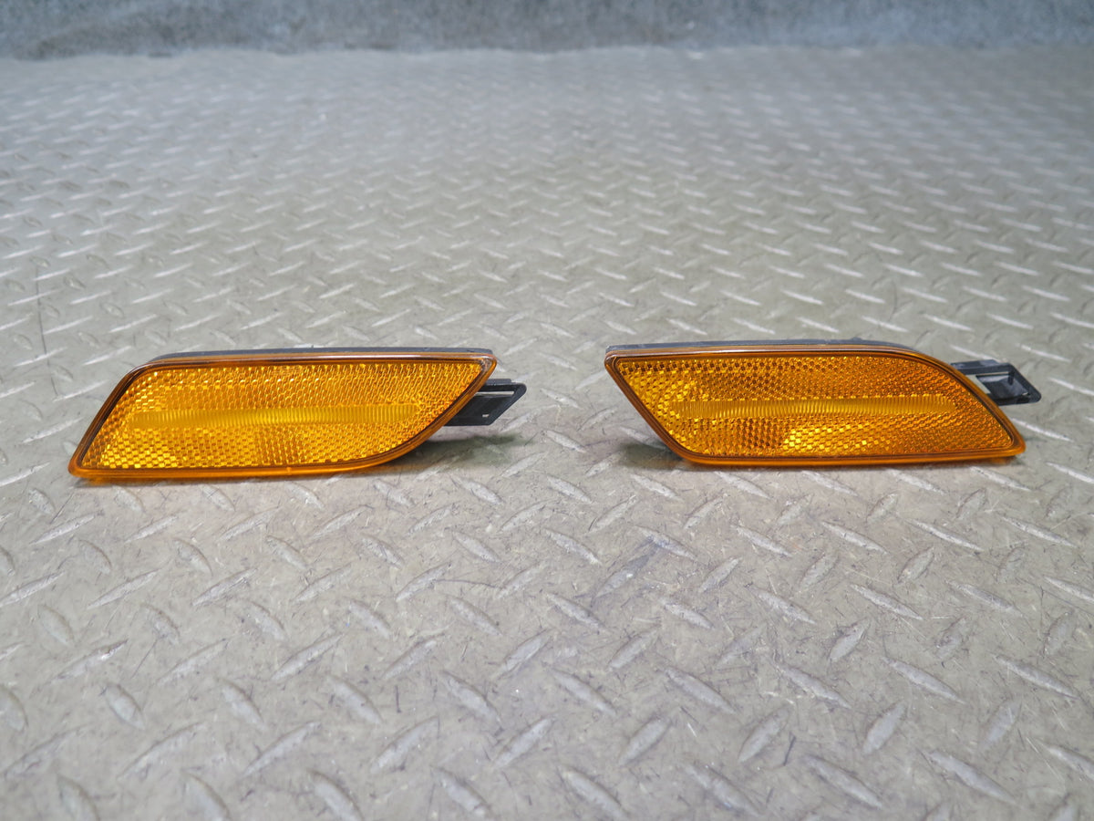 2010-2013 Porsche Panamera 970 Front Left Right Bumper Marker Light Lamp Set