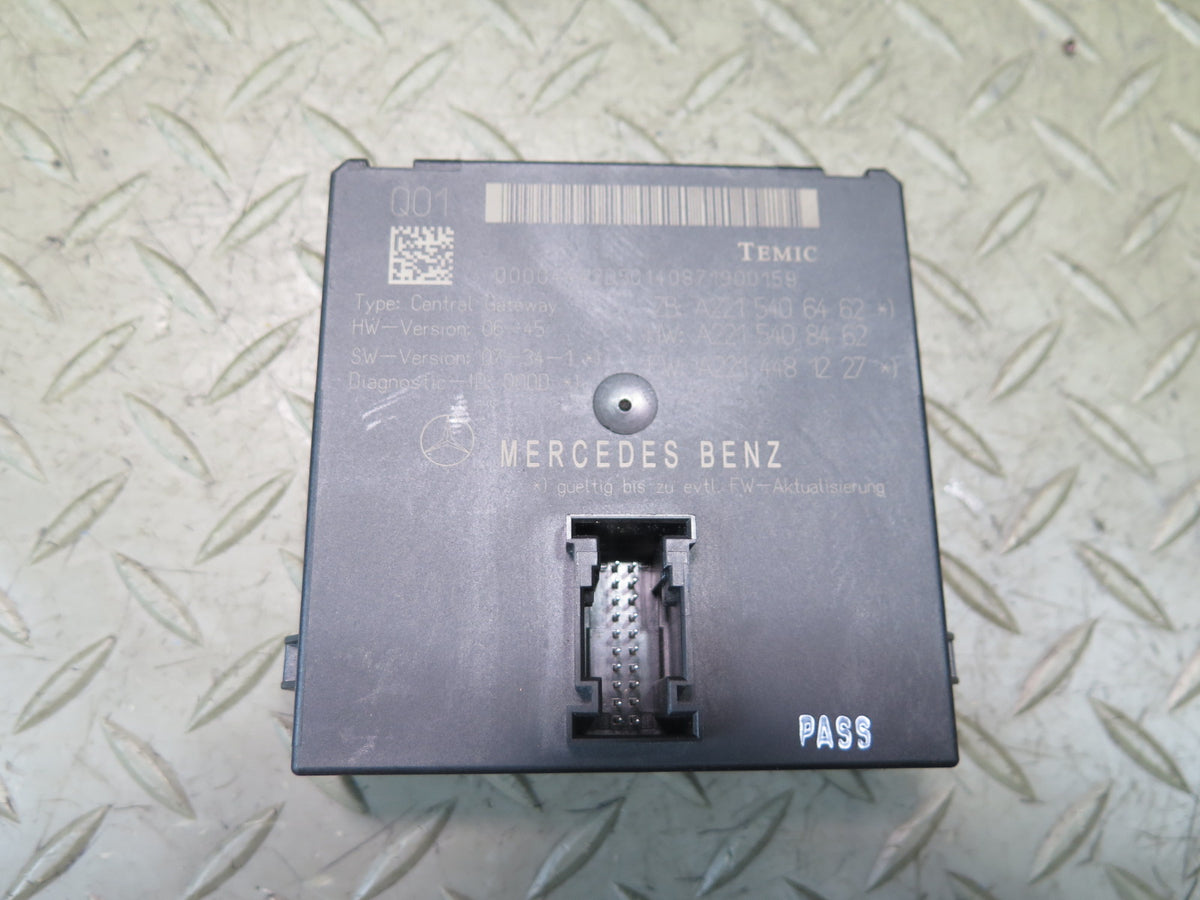 2009 Mercedes W221 S63 AMG ECU Gateway Ignition Glove Door Lock Keys Set OEM