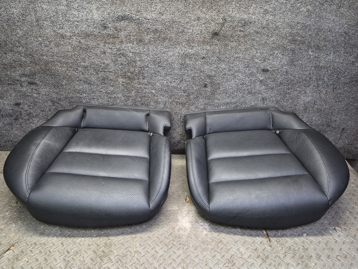 2010-2016 Porsche Panamera 970 Front & Rear Power Comfort Seat Leather Black Set
