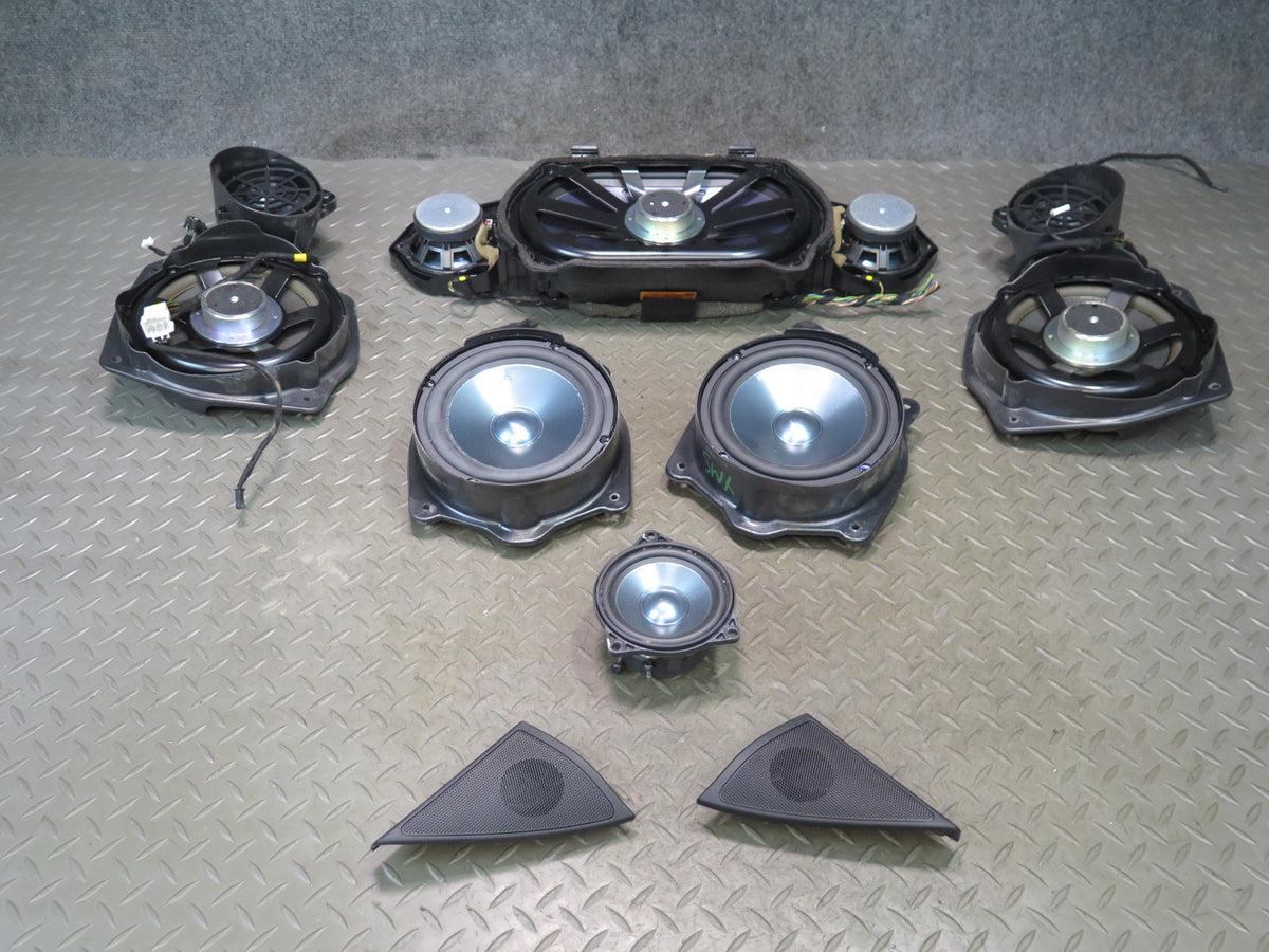 07-09 Mercedes W221 S-class Harman Logic 7 Subwoofer Tweeter Speaker Set OEM