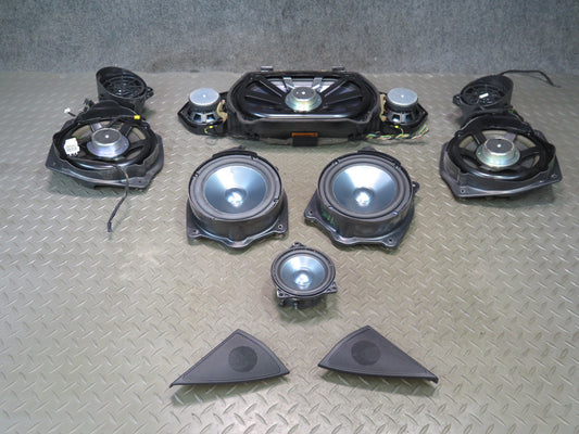 07-09 Mercedes W221 S-class Harman Logic 7 Subwoofer Tweeter Speaker Set OEM