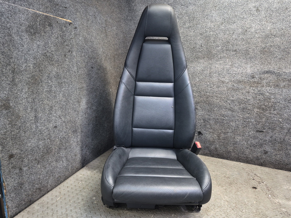 2010-2016 Porsche Panamera 970 Front & Rear Power Comfort Seat Leather Black Set