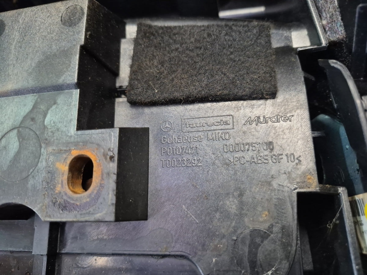 07-09 Mercedes W221 S-class Front Center Console Storage Compartment Panel OEM