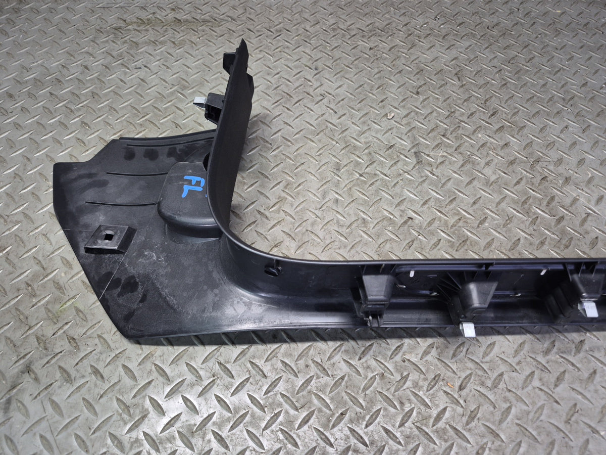 2010-2013 Porsche Panamera 970 Front Left Right Door Sill Scuff Plate Trim Set