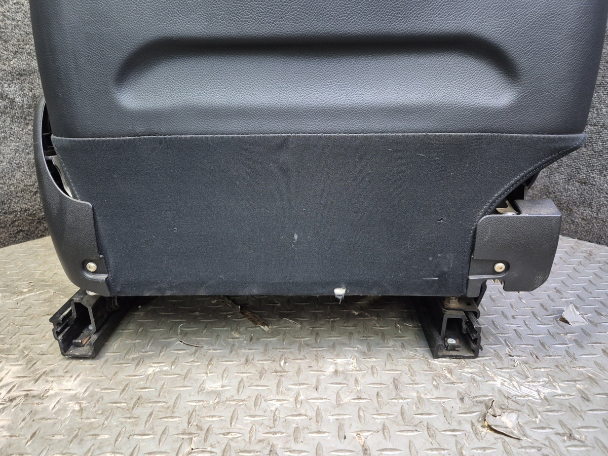 07-08 Mercedes R230 SL550 Set of 2 Front Left & Right Leather Seat Black Dmgd